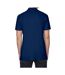 Mens softstyle double pique polo shirt navy Gildan