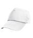 Casquette unie 100% coton enfant unisexe blanc Result-1