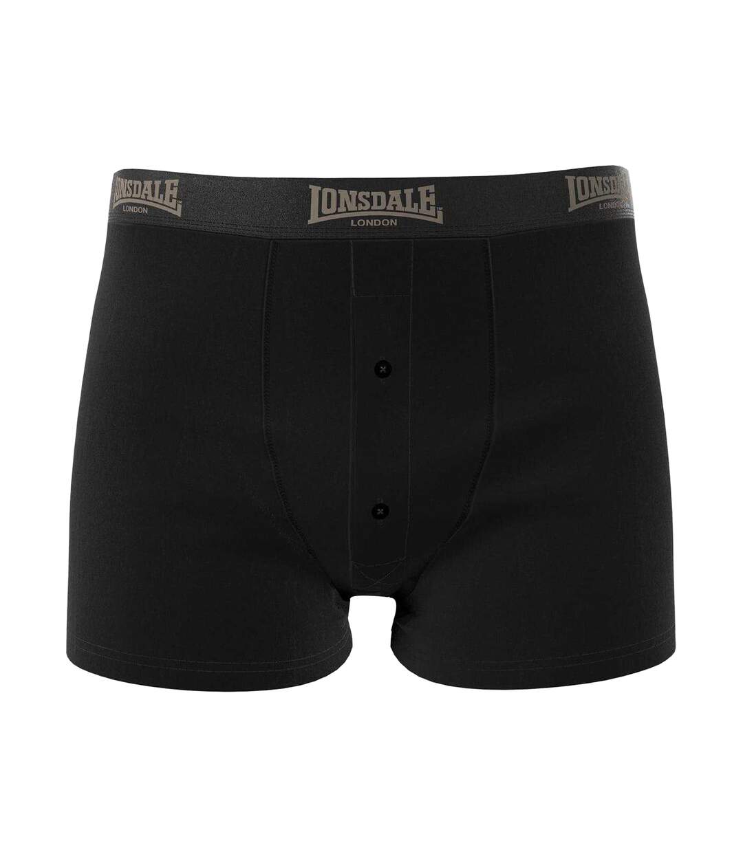 Boxers Homme Kaki Vert Kaki Lonsdale-4