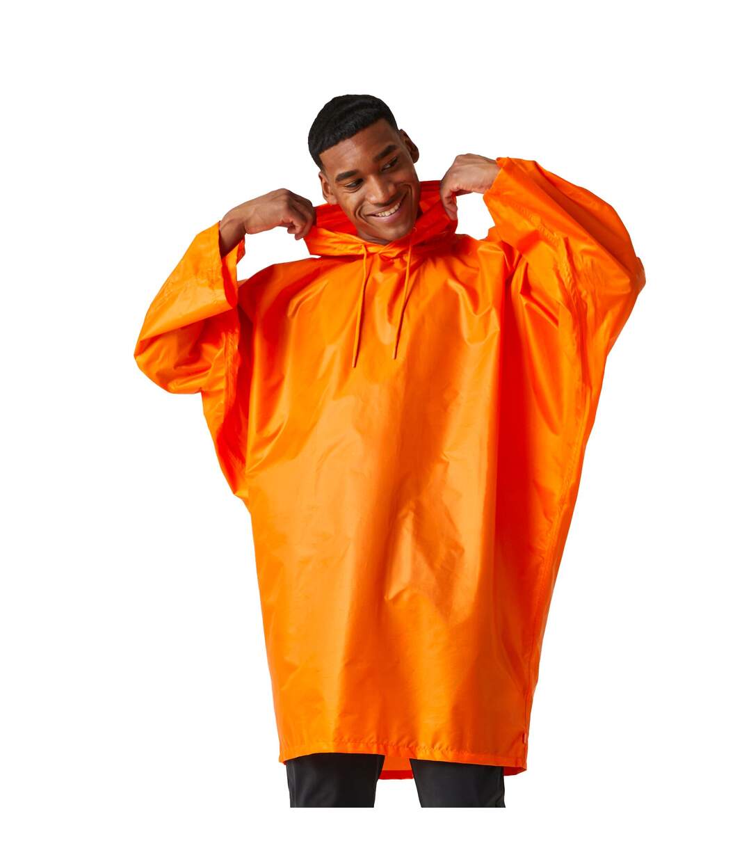 Poncho fedrik homme orange kaki Regatta