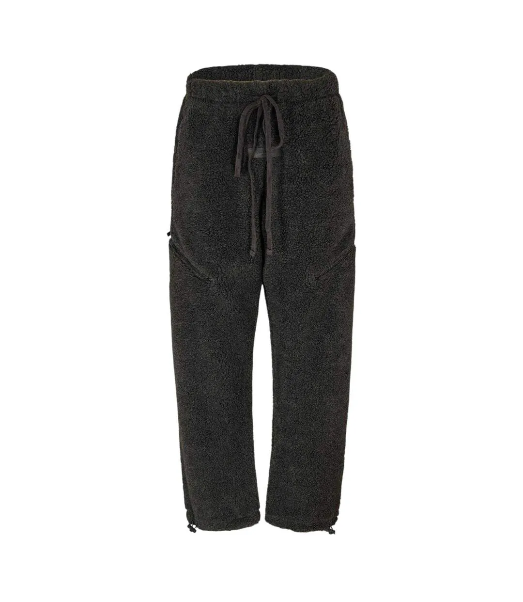 Mens Fleece Open Hem Relaxed Fit Jogging Bottoms Iron Fear Of God Essentials-1