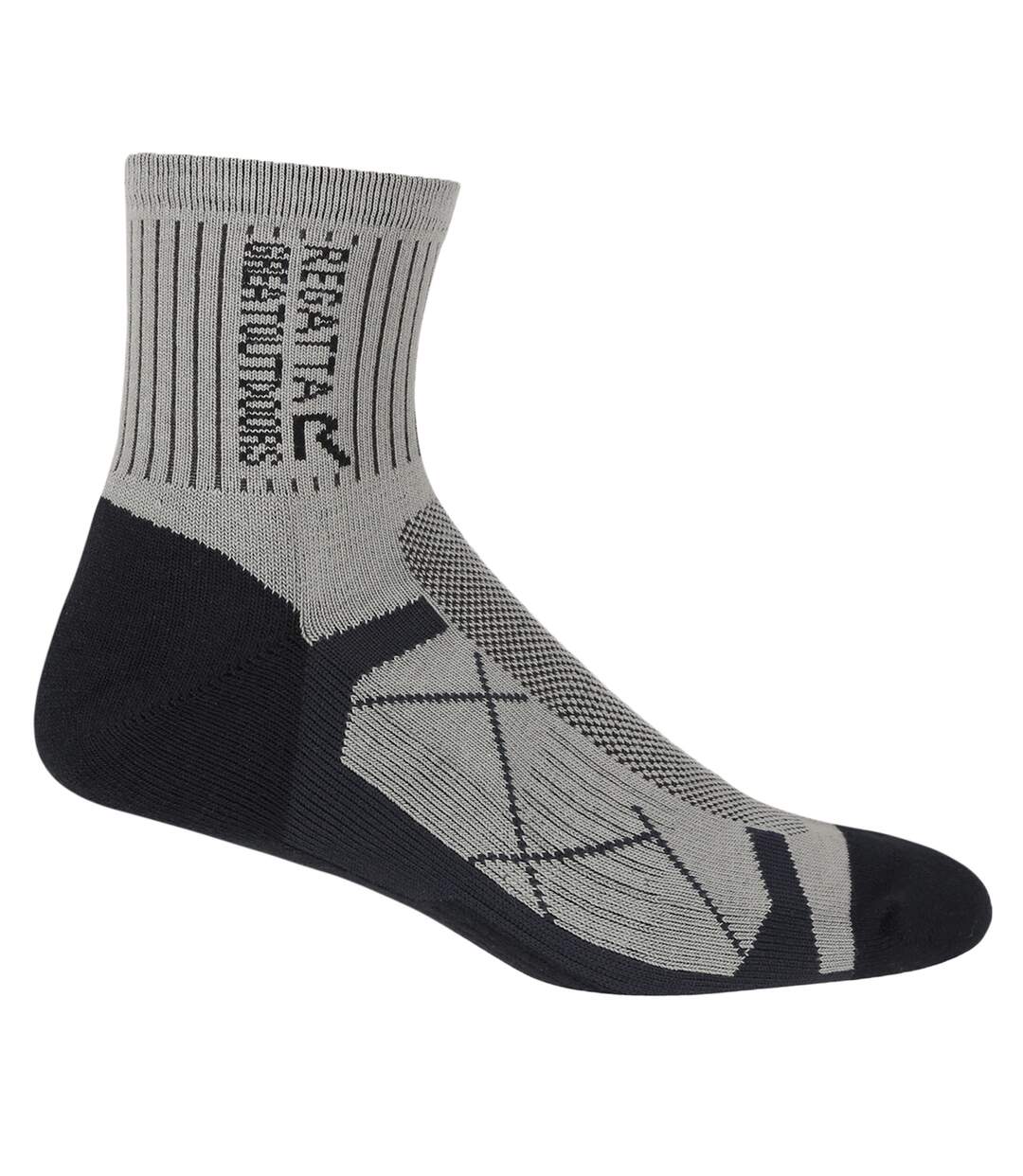 Chaussettes de sport homme bleu marine / gris foncé Regatta-3