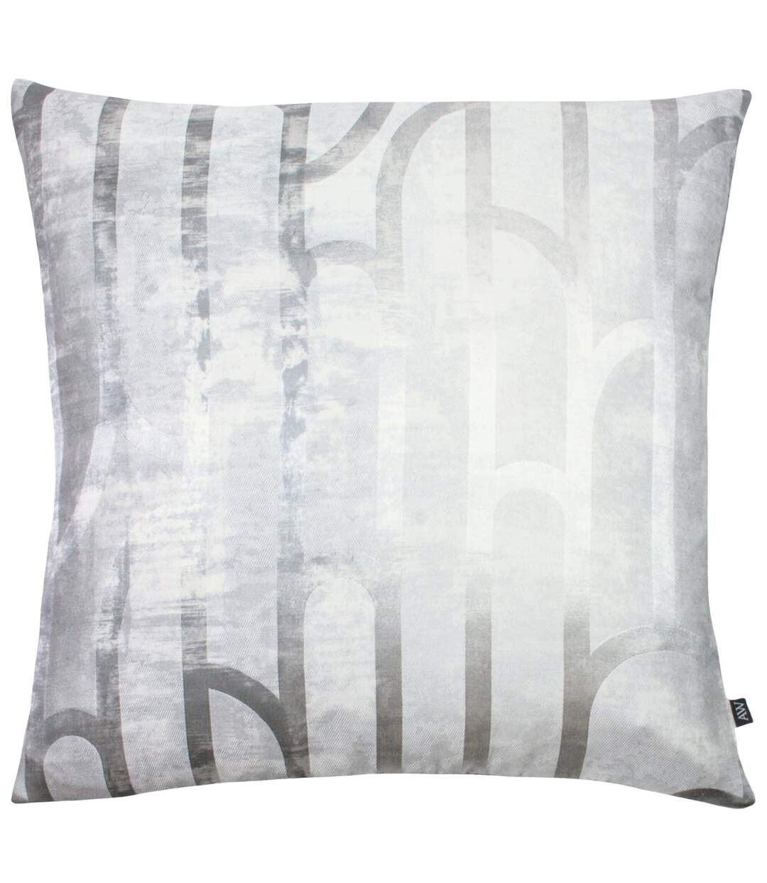 Meyer cushion cover 50cm x 50cm platinum/silver Ashley Wilde