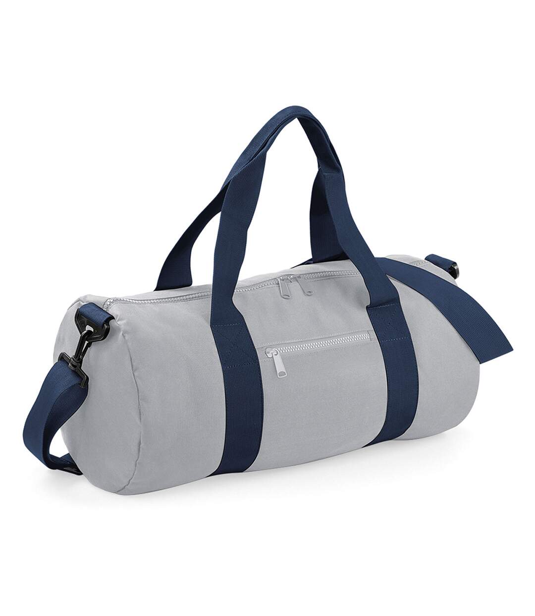 Sac de voyage 20 litres taille unique gris clair/bleu marine Bagbase-1