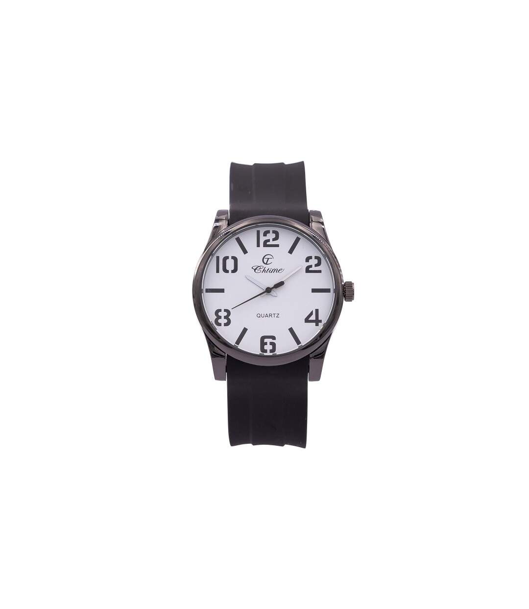 Montre d'Homme Silicone Noir CHTIME