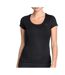 T-shirt technique noir femme odlo active fdry-1