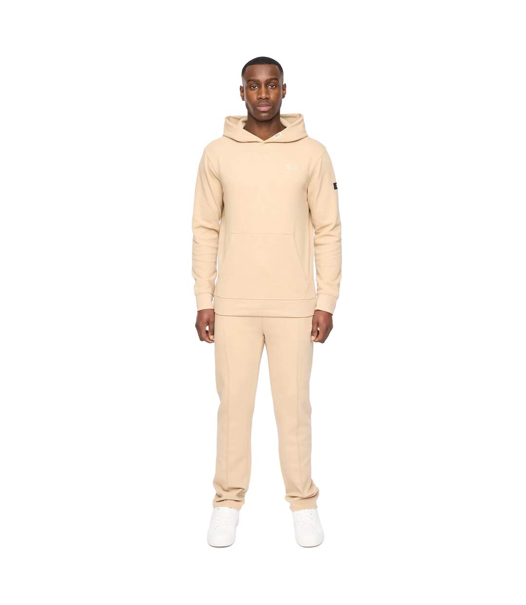 Mens Hannings Hoodie & Bottom Set Stone Duck And Cover-1