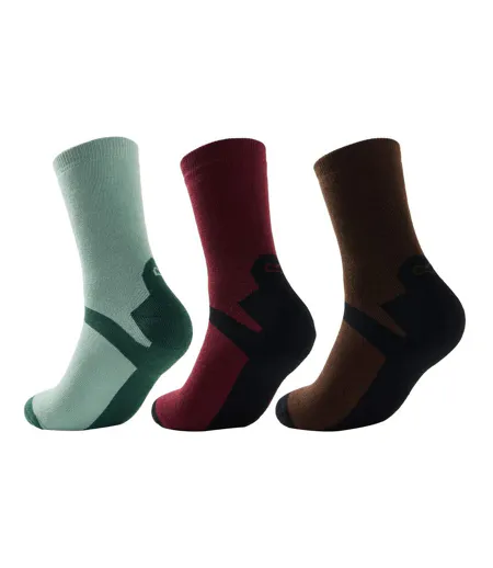 Socquettes Lifestyle Homme Vert Pâle Marron Bordeaux Sombre Regatta