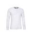 Mountain Warehouse Mens Talus Round Neck Long-Sleeved Thermal Top (White) - UTMW1301