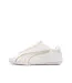 Baskets blanches/doré femme puma catch soleil-1