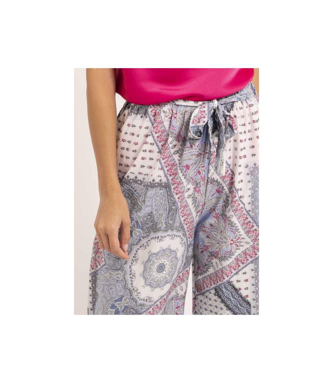 Pantalon motifs ELOANE - Dona X Lisa-3