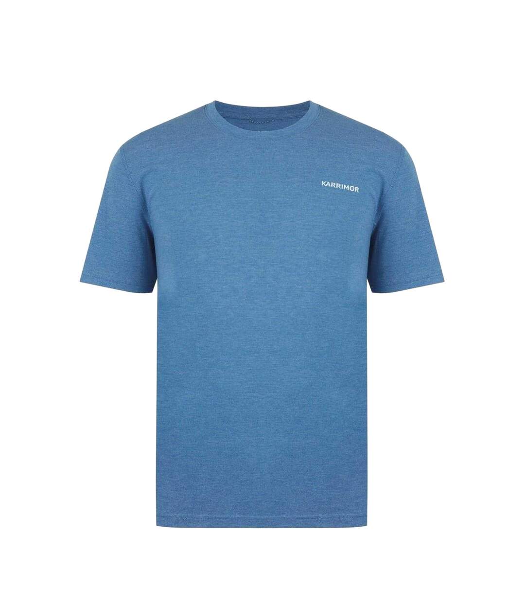 T-shirt Motif/style Logo Sur Poitrine Tech Homme Bleu Karrimor-1
