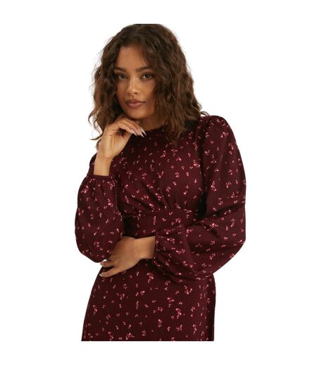 Robe mi-longue femme pourpre Dorothy Perkins