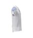 Unisex Adult Food & Care Polo Shirt White Azure Blue Mascot-3
