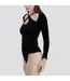 Ruey - T-shirt croisé femme Essentials sculptant recyclé stretch-4