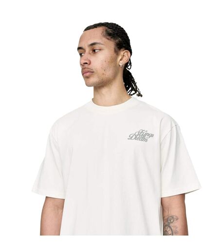 Mens Studio Scripted T-shirt White Kings Will Dream