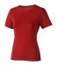 T-shirt manches courtes nanaimo femme rouge Elevate