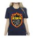 Disney Womens/Ladies The Lion King Crest Cotton Boyfriend T-Shirt (Bleu marine) - UTBI29450-3