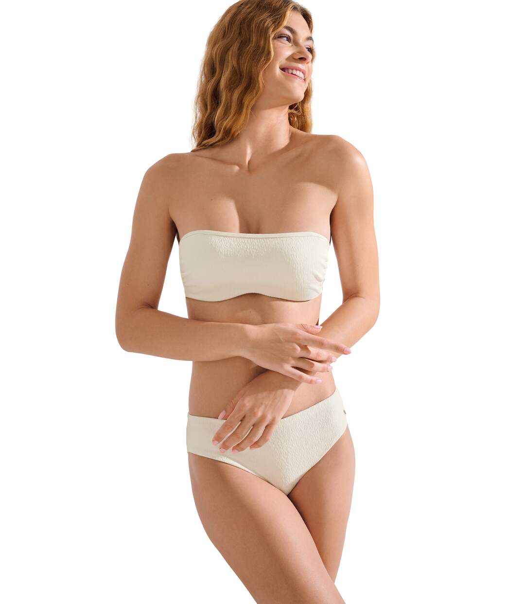 Bas maillot slip de bain taille haute MALAGA Lisca-2
