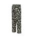 Pantalon Motif/style Floral Abstrait Elbrie Femme Blanc Noir Regatta-3