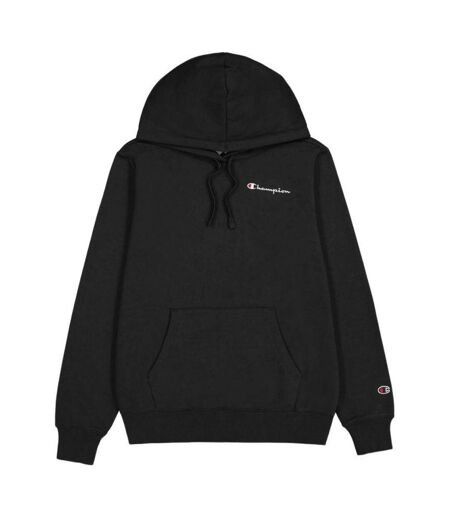 Sweat À Capuche Motif/style Logo Sur Poitrine Femme Noir Champion