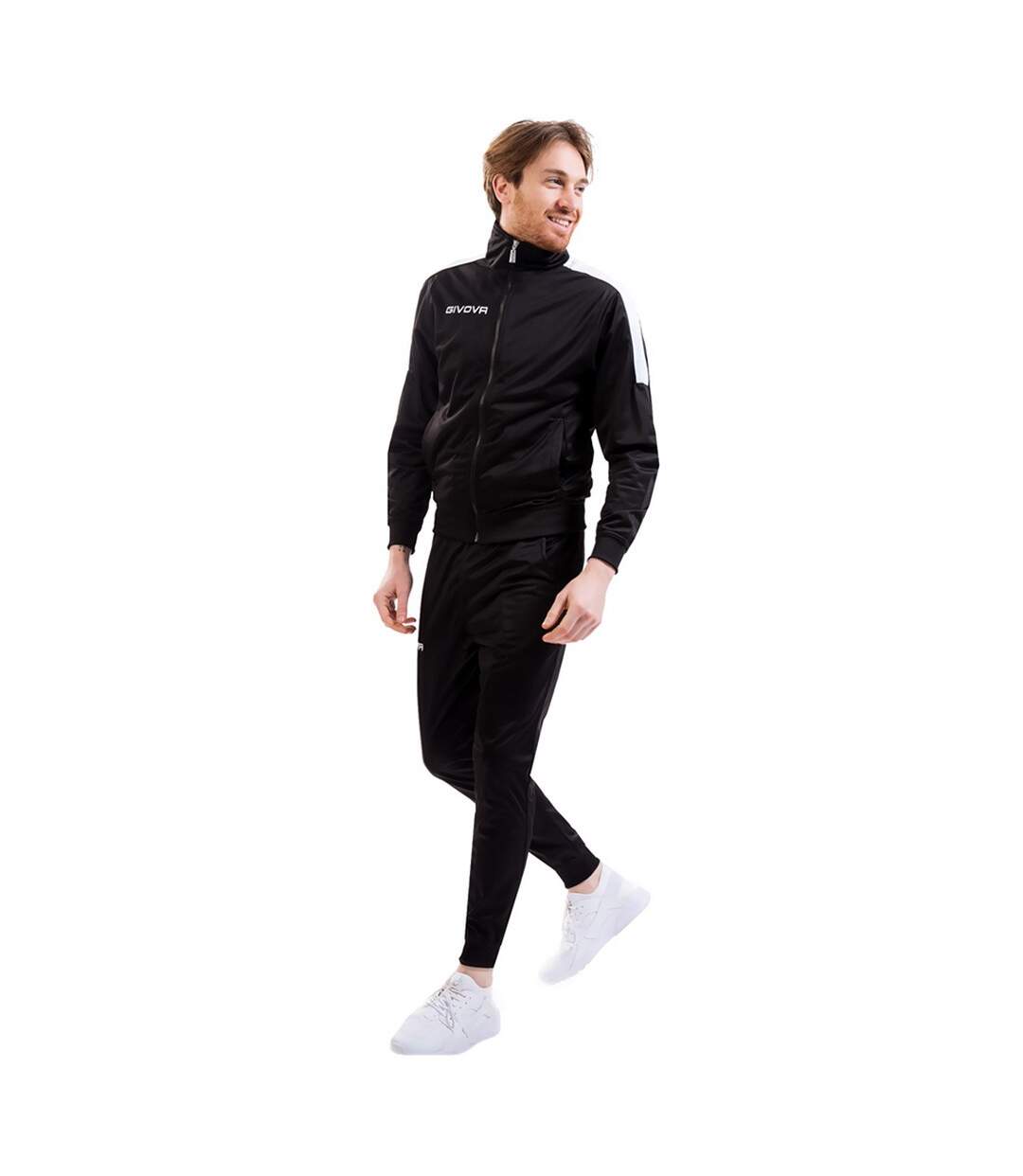 Ensemble De Survêtement Tuta Revolution Homme Noir Blanc Givova-1