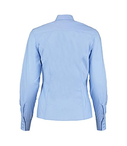 Kustom Kit Womens/Ladies Long Sleeve Business/Work Shirt (Light Blue) - UTPC2510
