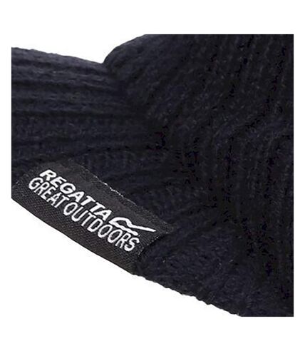 Regatta Mens Anvil Knitted Winter Hat (Dark Khaki)
