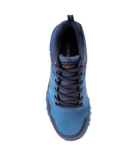 Baskets Favet Homme Bleu Marine Bleu Orange Foncé Hi-Tec