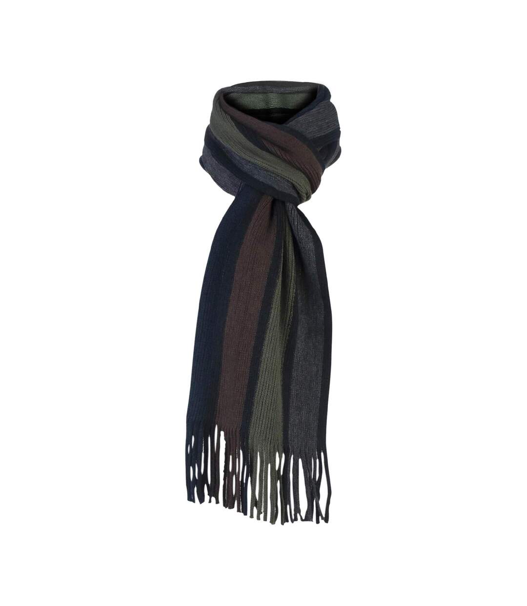 Giovanni Cassini - Écharpe Homme Luxe Rayures-1