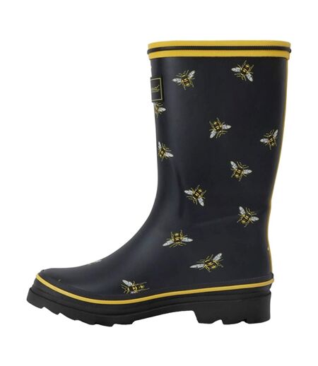 Bottes De Pluie Motif/style Abeille Amelia Femme Noir Regatta