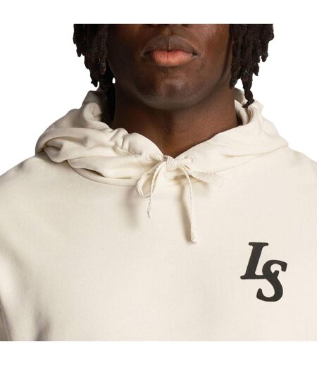 Sweat À Capuche Motif Emblème Club Homme Blanc Lyle & Scott