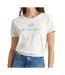 T-shirt Écru Femme Pepe Jeans Vivian - L