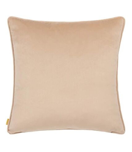 Bee deco geometric cushion cover 43cm x 43cm champagne Furn