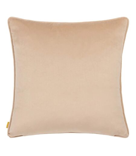 Bee deco geometric cushion cover 43cm x 43cm champagne Furn