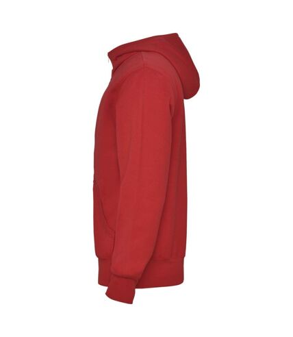 Roly Unisex Adult Montblanc Full Zip Hoodie (Red)