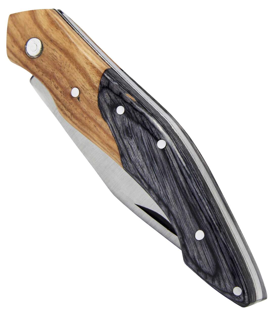 Zavírací nůž se střenkou z mořeného dřeva Atlas For Men