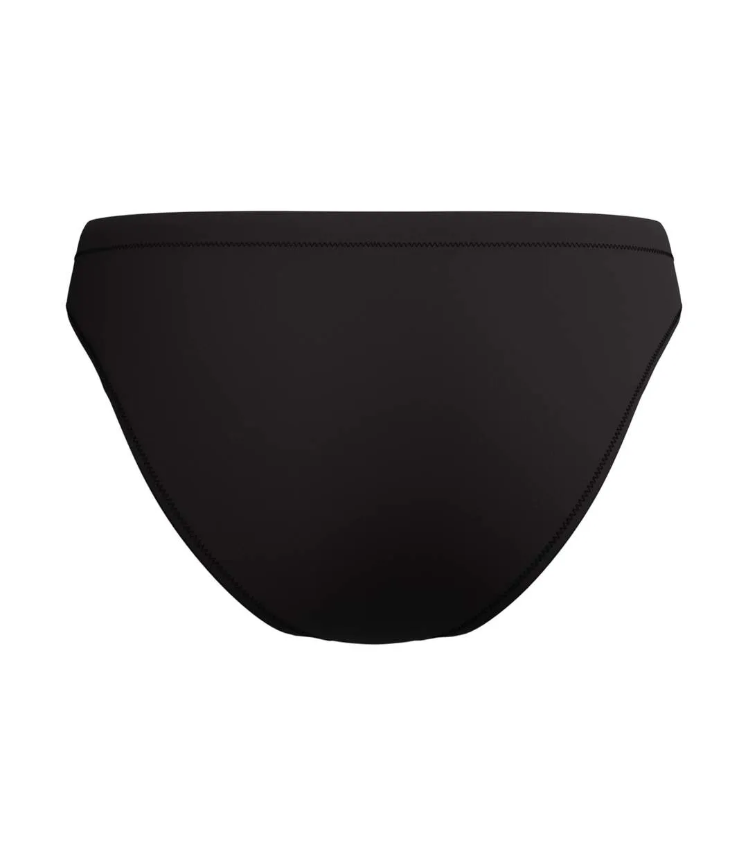 Womens/ladies Solid Bikini Bottoms Black Speedo-2