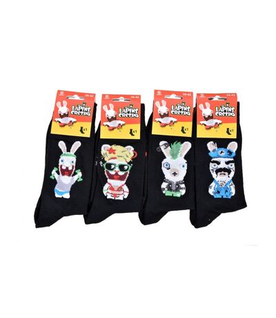 Chaussettes Lapins Crétins - Pack de 3