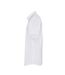 Mens Poplin Stretch Short-sleeved Shirt White Premier-3