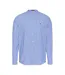 Mens Linen Long-sleeved Shirt Blue Ecru Tommy Jeans-2