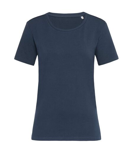 Stedman Womens/Ladies Stars T-Shirt (Marina Blue) - UTAB469