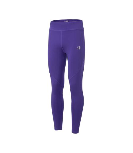 Collants De Course Motif/style Logo Femme Violet Karrimor