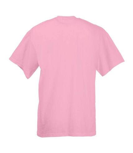 Mens Value Short Sleeve Casual T-Shirt (Pastel Pink) - UTBC3900