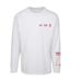 Mens Cash Only Long-sleeve T-shirt Blanc Mister Tee-2