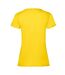 Fruit of the Loom Womens/Ladies Lady Fit T-Shirt (Yellow) - UTPC5766