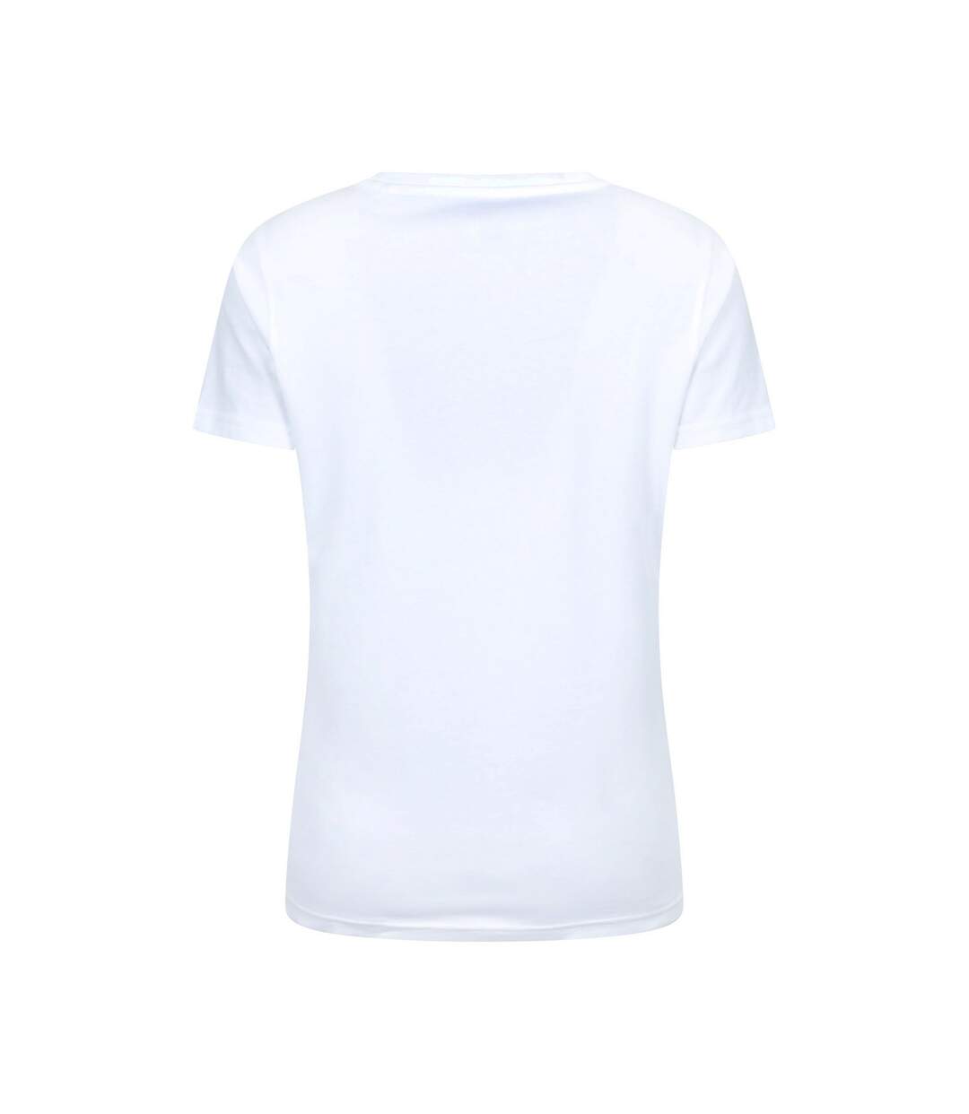 T-shirt basic femme blanc Mountain Warehouse-2