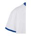 T-shirt Motif/style Ringer Homme Blanc Bleu Roi Urban Classics-3