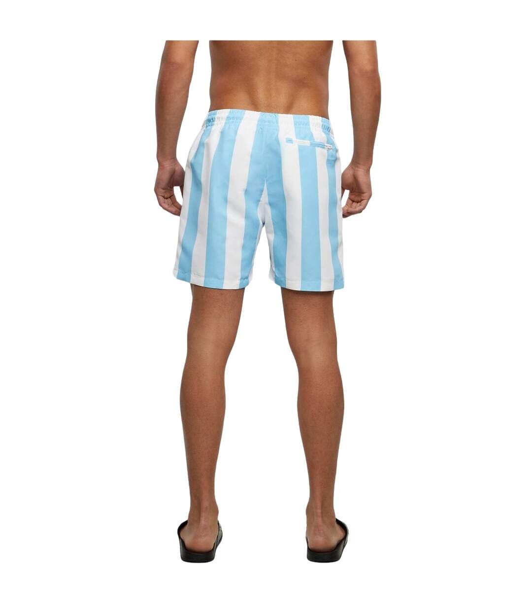 Short De Bain Motif/style À Rayures Homme Bleu Baltique Urban Classics-2