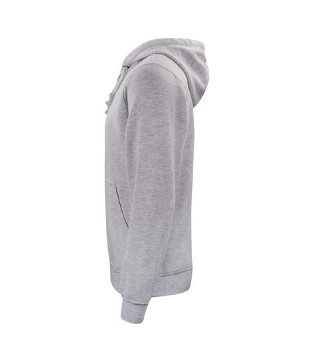 Unisex Adult Basic Hoodie Grey Melange Clique